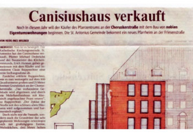 Canisiushaus verkauft
